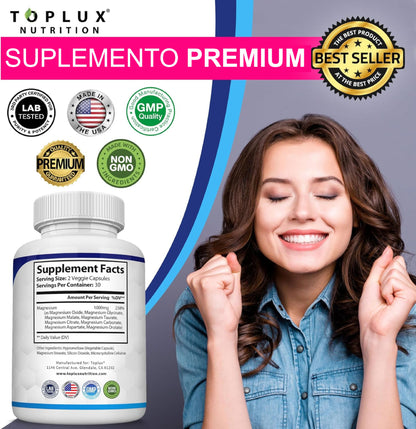 Magnesio Complex - Ultra Pureza 8 en 1